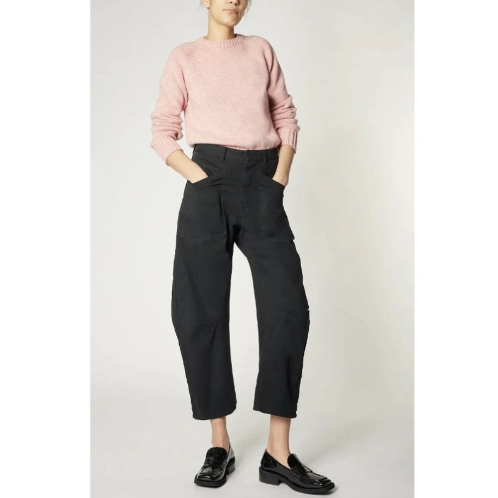 Nili Lotan Shon Pants Jet Black 0